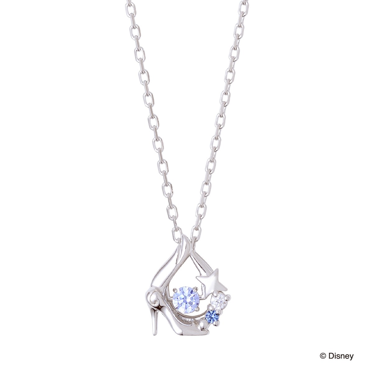 ディズニープリンセス シンデレラ / シルバー ネックレス DI-SN1400CB