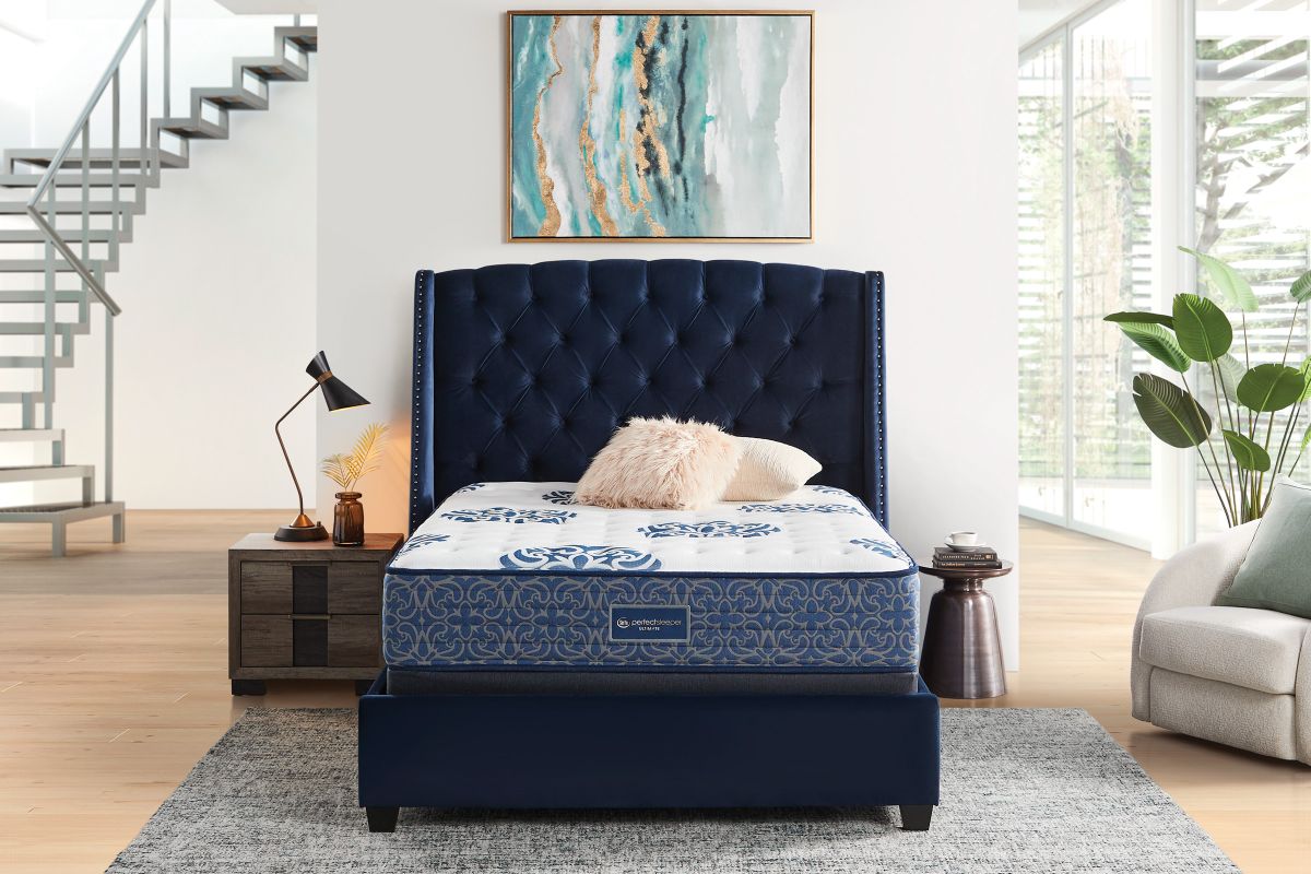 Serta Perfect Sleeper Ultimate Piquette Firm Innerspring Queen 13