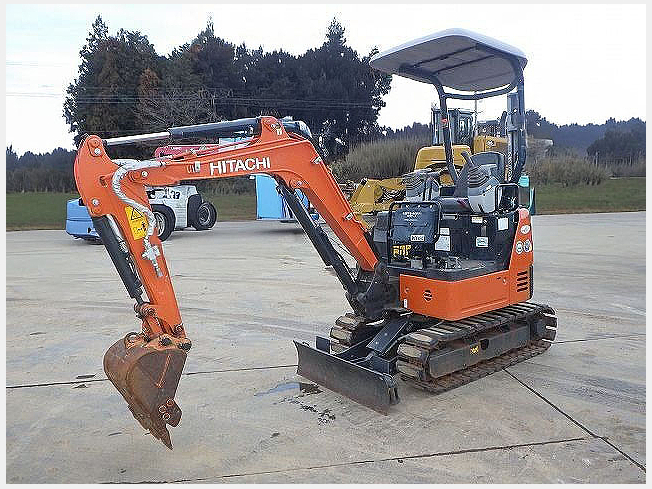 日立建機 ZX17U-5A | 千葉県のミニ油圧ショベル(ミニユンボ