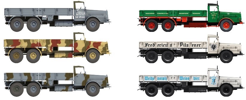 1/35 FAUN L900 トラック (ハードトップ) - (株)ビーバーコーポレーション