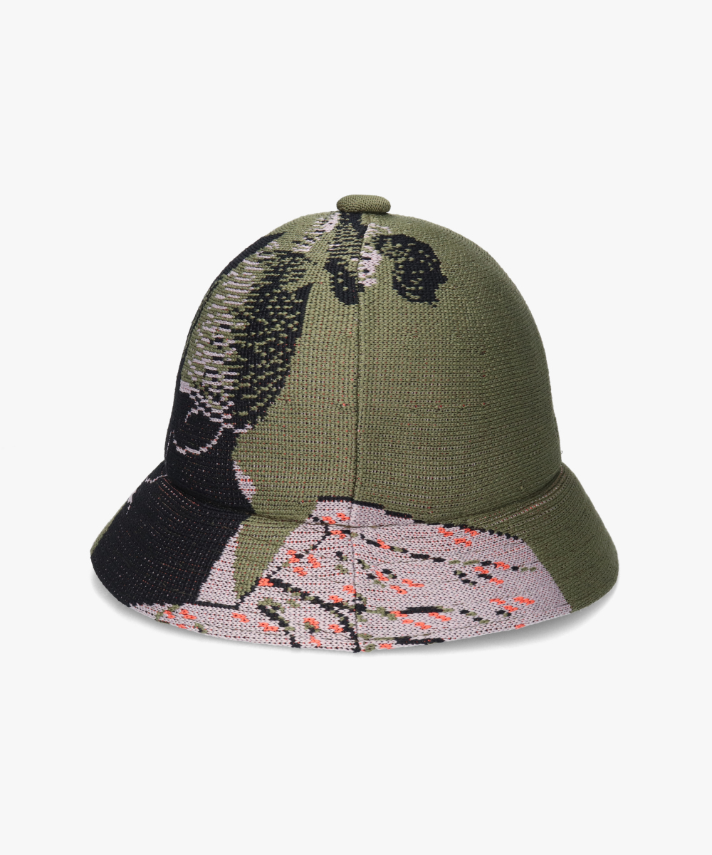 KANGOL×TADANORI YOKOO TROPIC CASUAL | S(06) OLIVE (51) | KANGOL