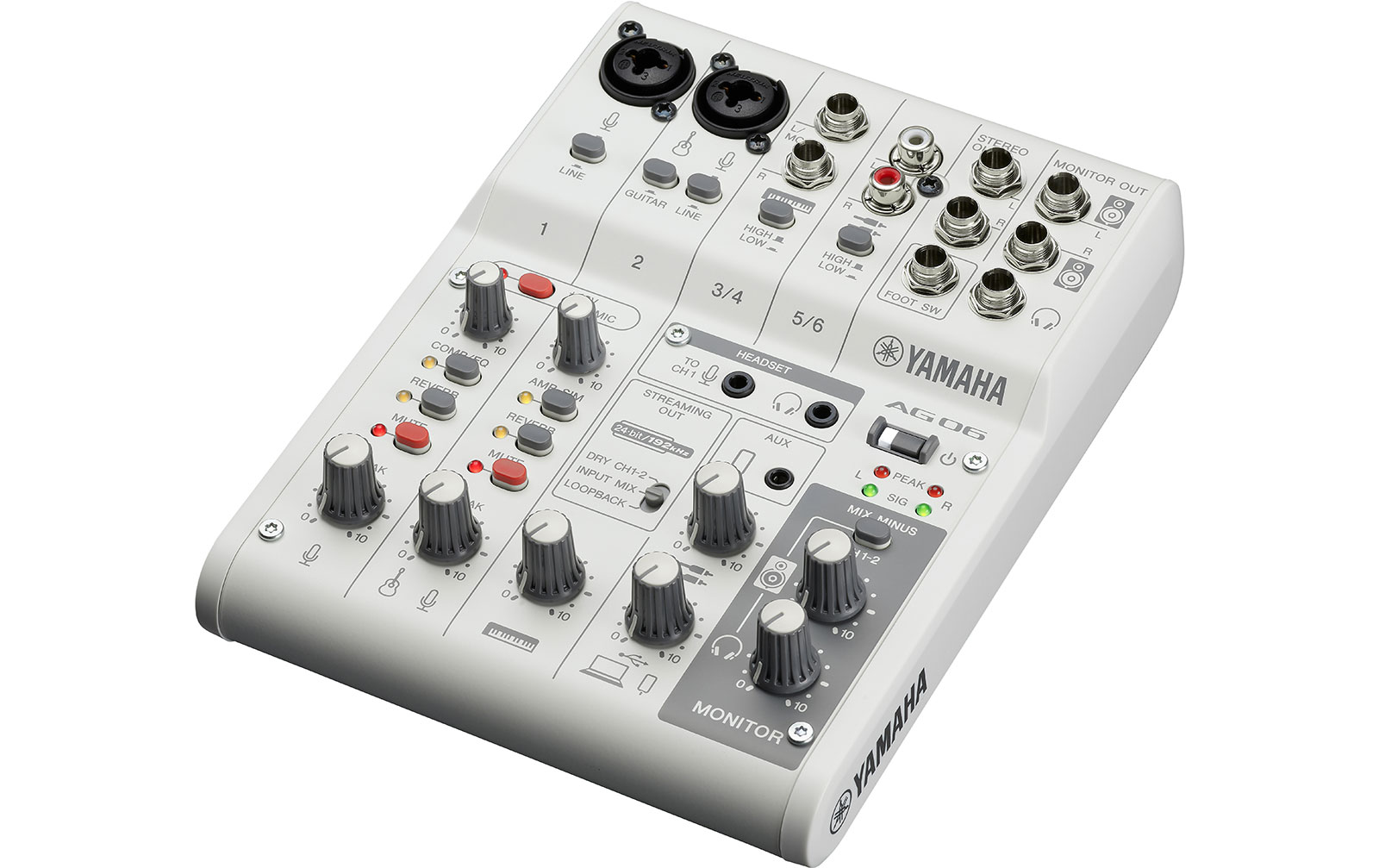 Yamaha AG06 MK2 W, weiß | Music and More Store, Leipzig