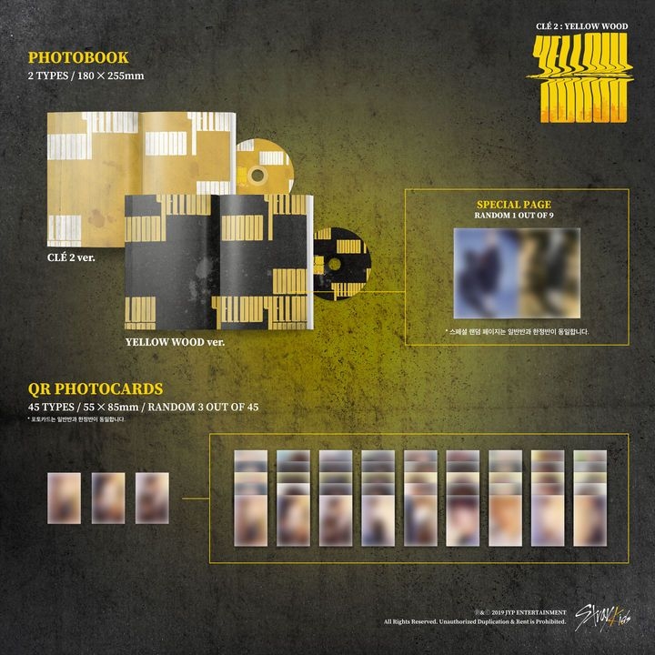 YESASIA: Stray Kids Special Album - Clé 2 : Yellow Wood (Limited