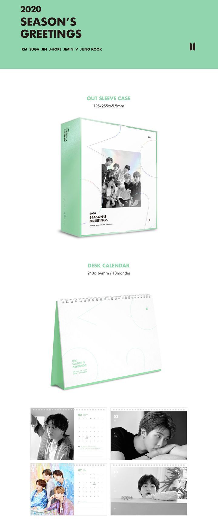 YESASIA: Image Gallery - BTS 2020 Season's Greetings