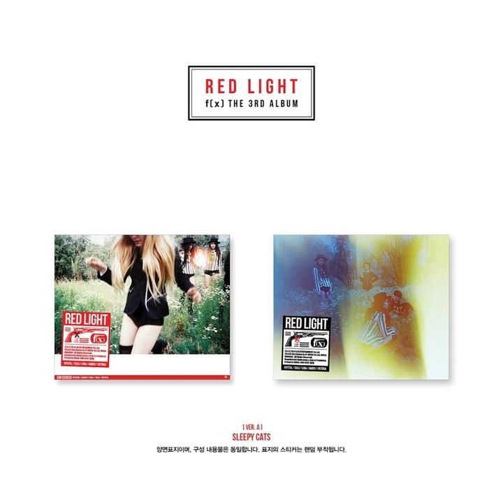 YESASIA: f(x) Vol. 3 - Red Light (Version B / Wild Cats) + Poster