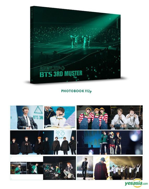 YESASIA: Image Gallery - BTS 3rd Muster Army.Zip+ (3DVD +