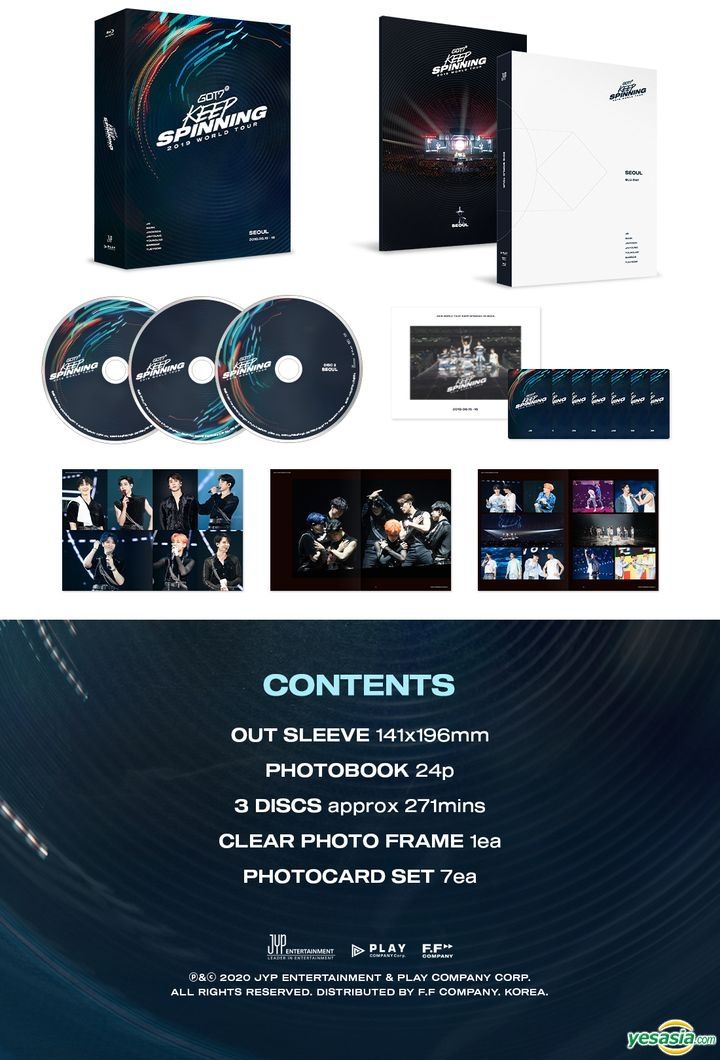 K-POP・アジア GOT7 Blu-ray KEEP SPINNING GOT7 KEEP SPINNING 2019