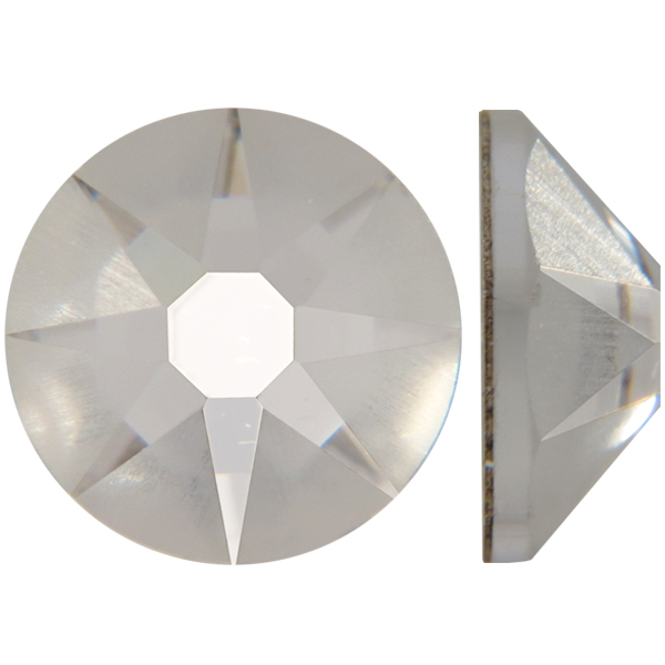 Swarovski 2088G XIRIUS Rose Flat Back (Partly Frosted) Crystal