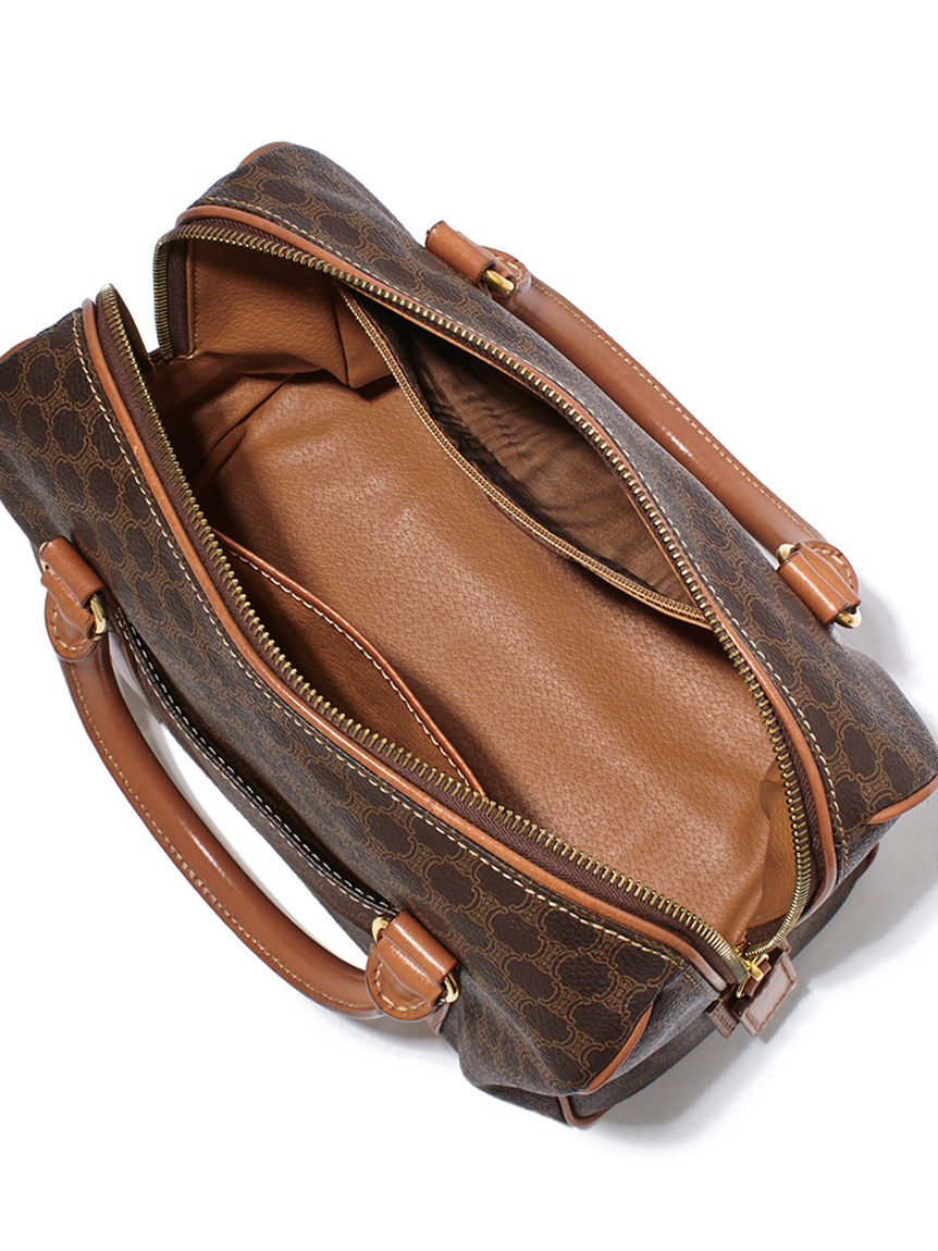 CELINE マカダムモノグラムボストン ミディアムサイズ(ヴィンテージ