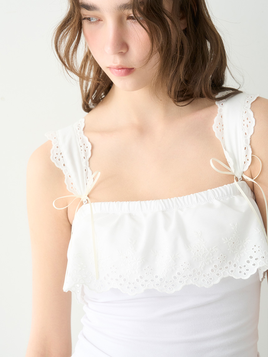 LILY BROWN Lingerie】2wayレーシーカップイントップス(セットアップ