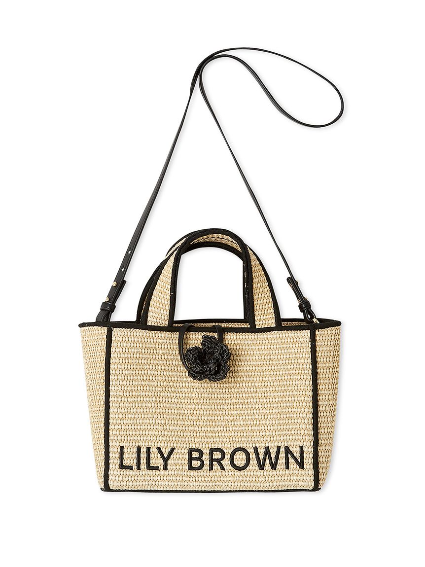 LILY BROWN×MARY QUANT】ジュートロゴトート(バッグ)｜LILY BROWN