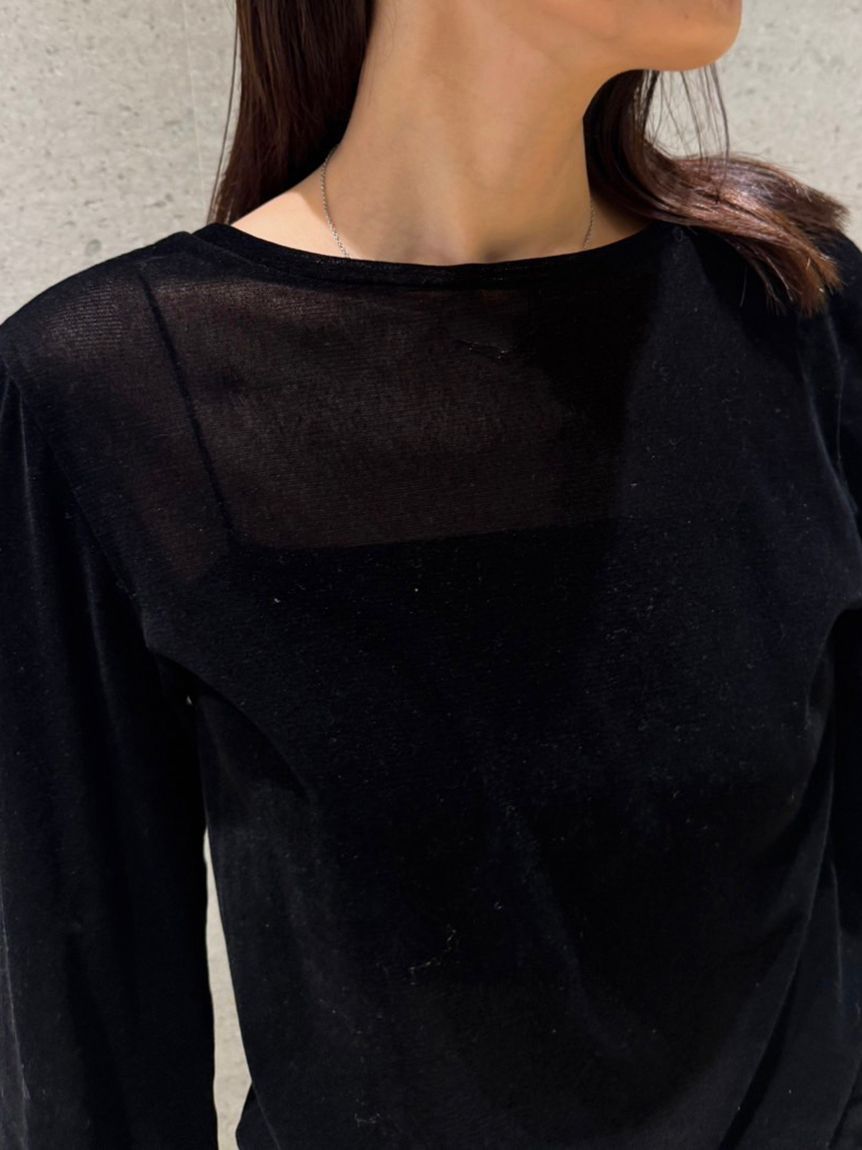 フロッキーチュール2WAYトップス(Tシャツ/カットソー)｜トップス