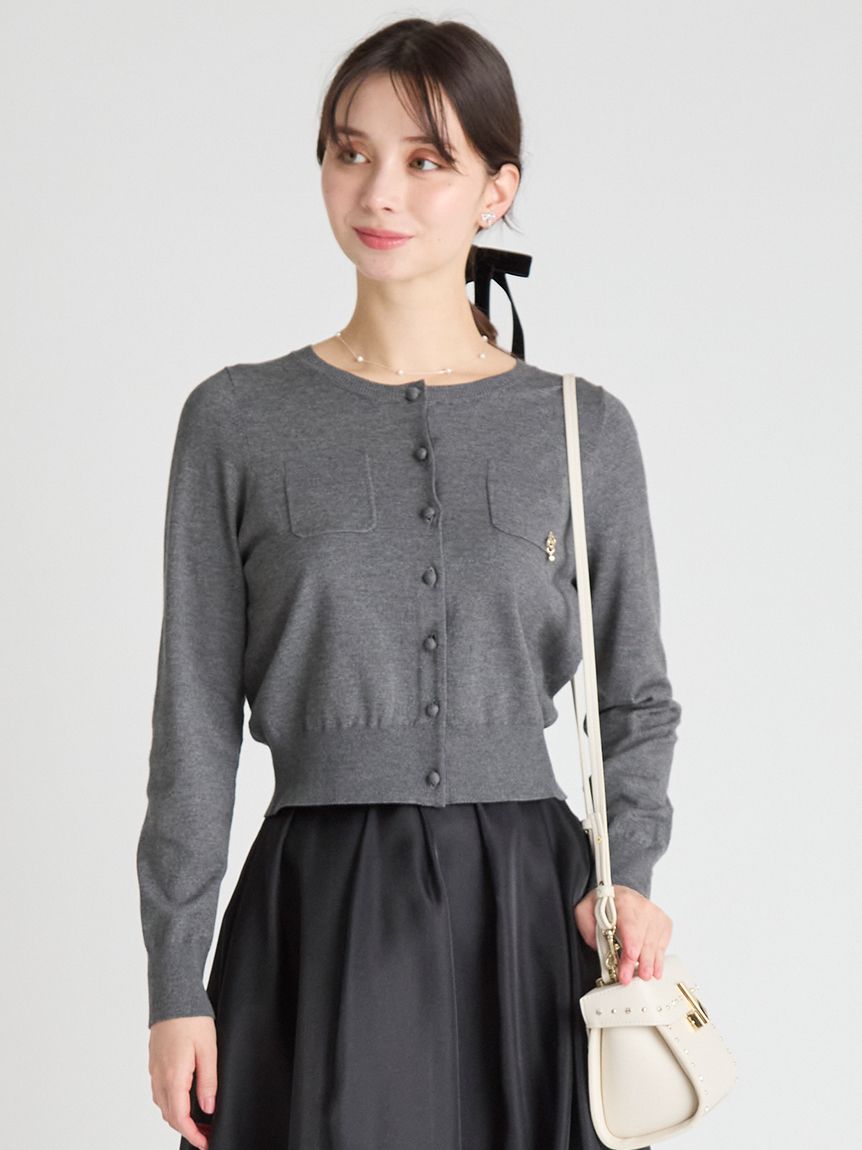 チャームポケットカーディガン(カーディガン)｜TOPS（トップス