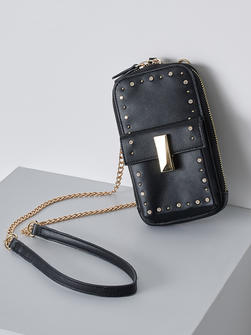 リュタン】ビジュースタッズマルチショルダー(ポシェット)｜BAGS