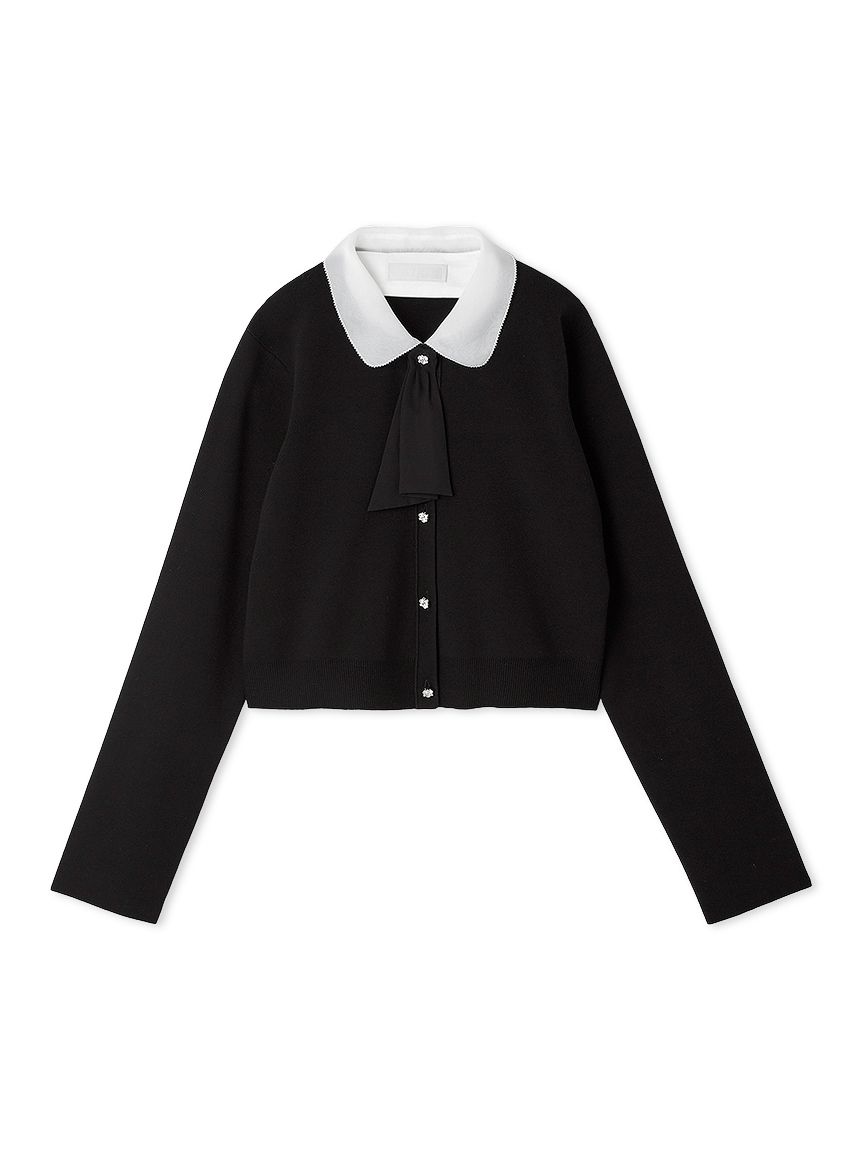 限定カラーあり】デタッチャブル総針カーディガン (ニットプルオーバー