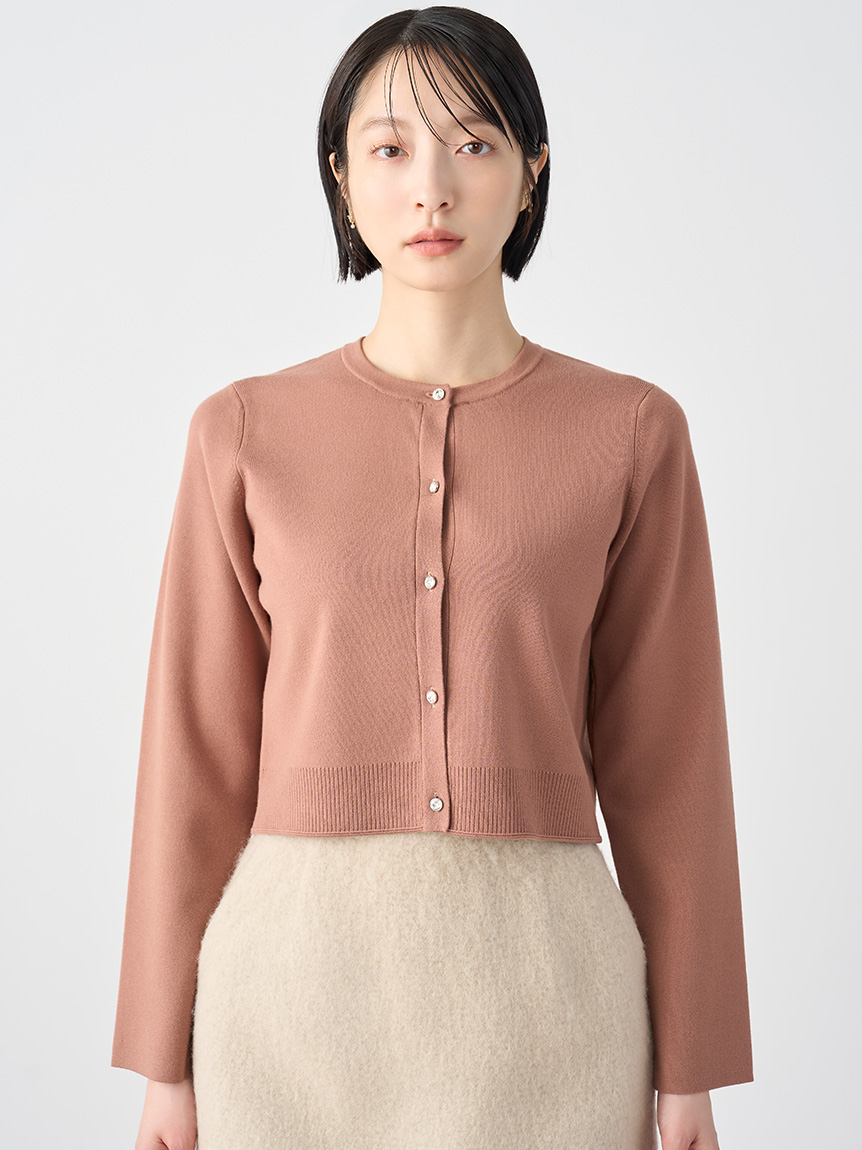 WEB限定】デタッチャブルレースカラーカーディガン(カーディガン