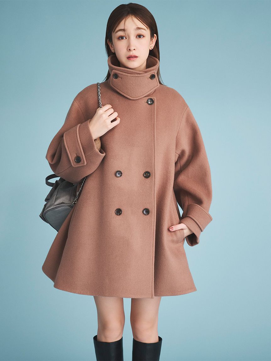 Aラインウールミドルコート(コート)｜OUTER（アウター）｜CELFORD