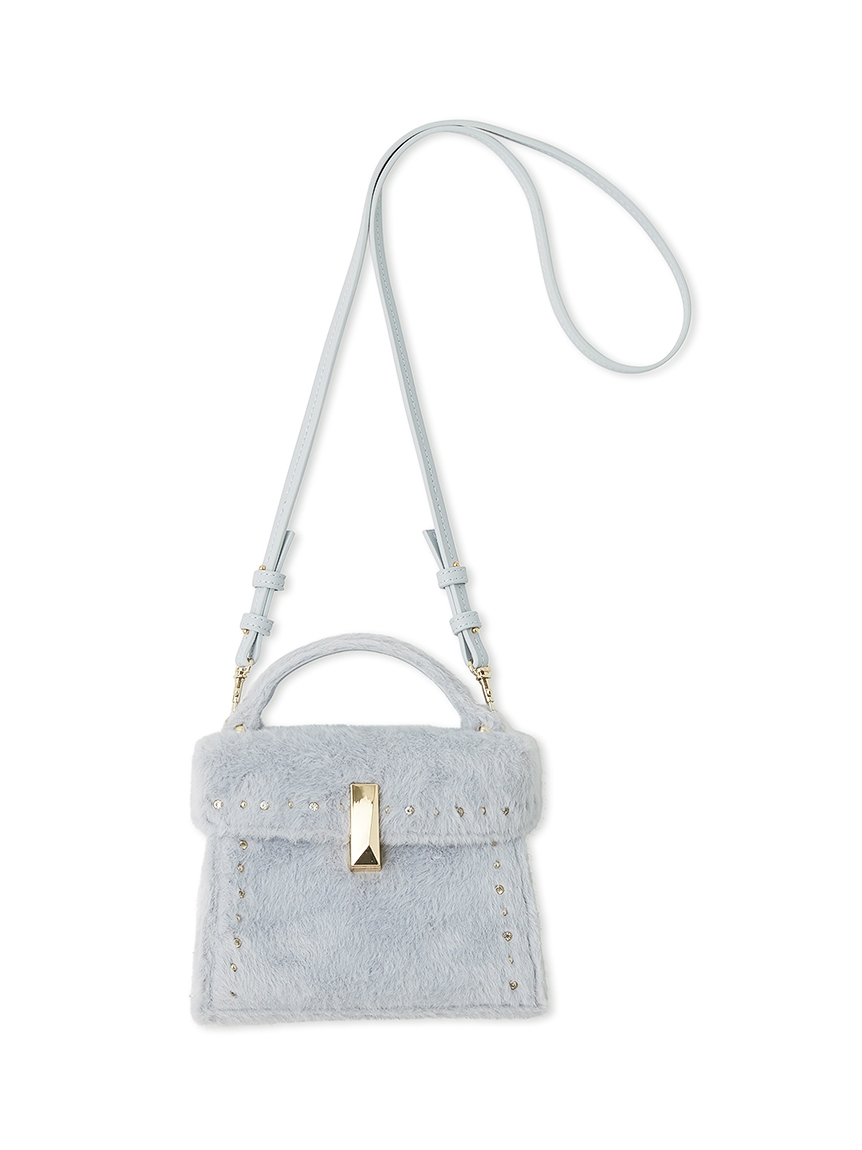 リュタン】ビジュースタッズファーポシェット(ポシェット)｜BAGS