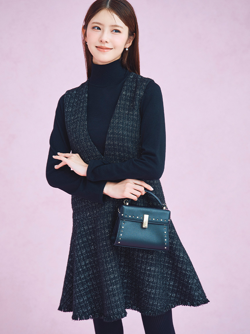 リュタン】ビジュースタッズポシェット(ポシェット)｜BAGS（バッグ