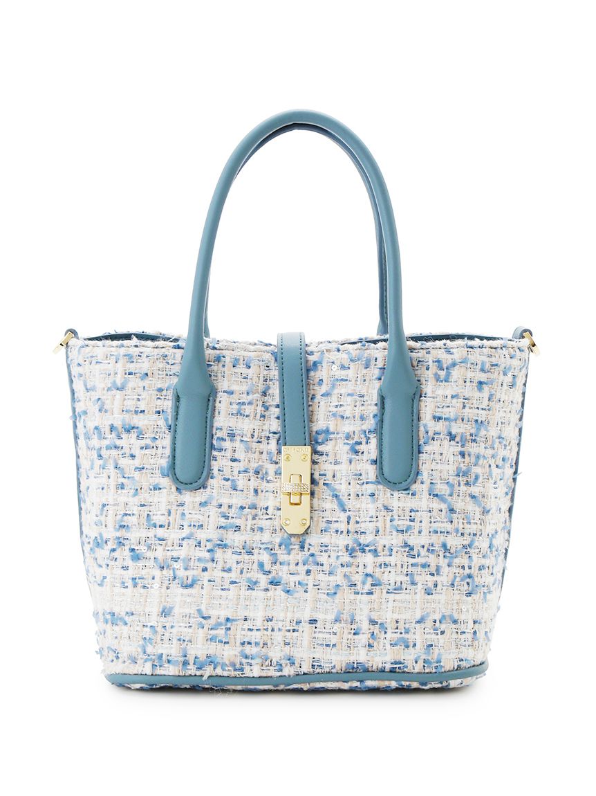 メタルポイントツイードトートバッグ(トートバッグ)｜BAGS（バッグ
