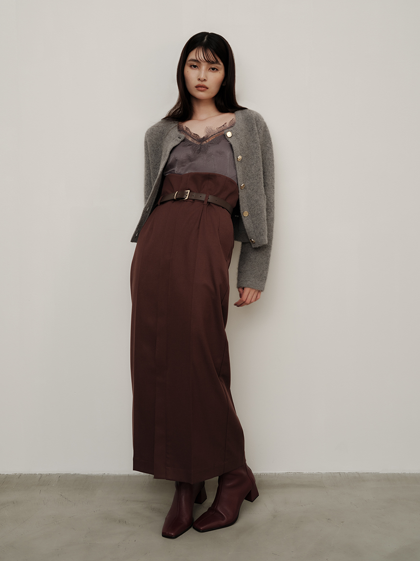 WEB限定カラー】フォックスウールニットジャケット(ニット)｜トップス