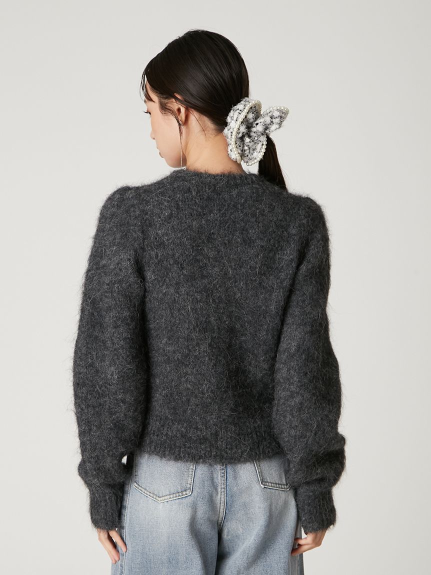 アルパカシャギービジューカーディガン(カーディガン)｜トップス｜FRAY