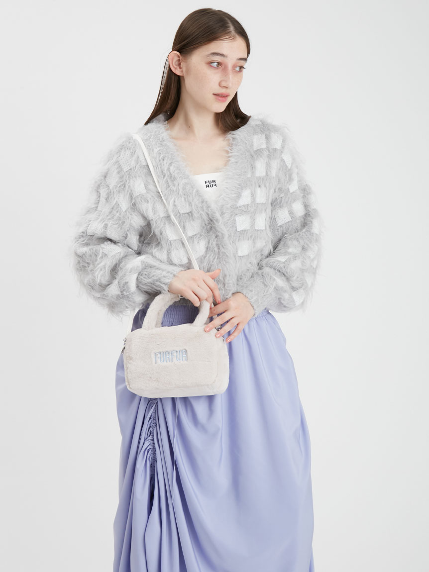 オフィシャルサイト限定カラー】エコファースクエアボストンバッグ