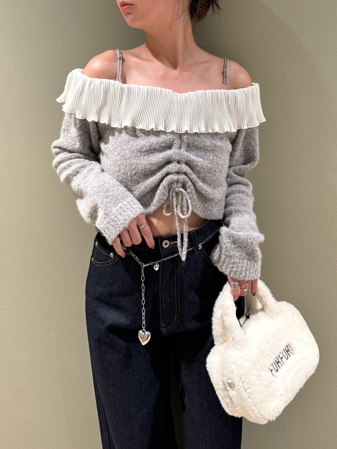 オフィシャルサイト限定カラー】エコファースクエアボストンバッグ