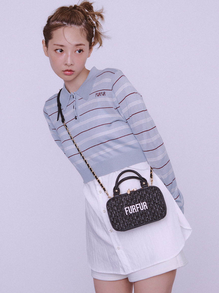 オフィシャルサイト限定カラー】ツイードフォンホルダー(バッグ