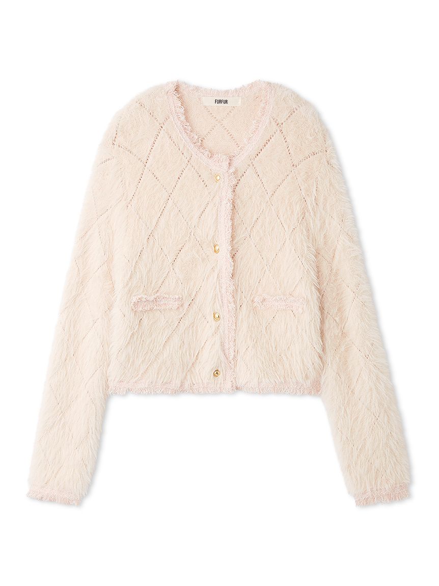 限定カラー】フェザーツイードカーディガン(ニット)｜トップス｜FURFUR