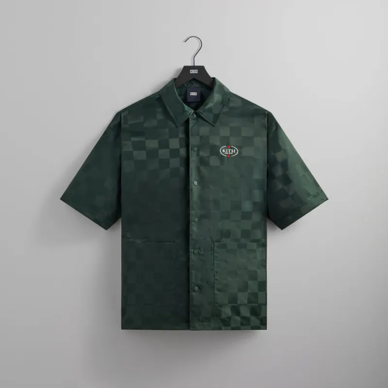 Kith Jacquard Faille Reade Shirt - Stadium | Parallel