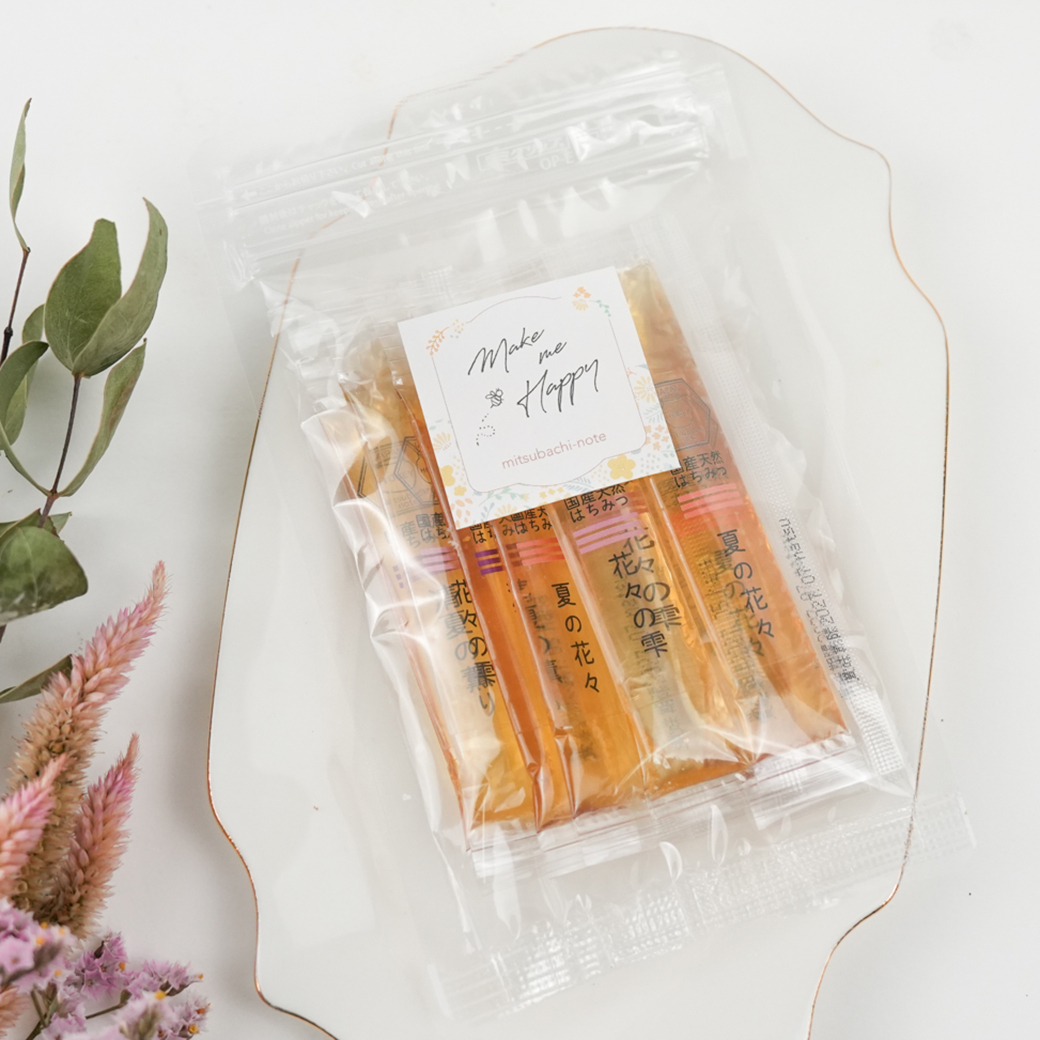 送料無料】スティックハチミツ 30本入 単品(全6種類) みつばちのーと