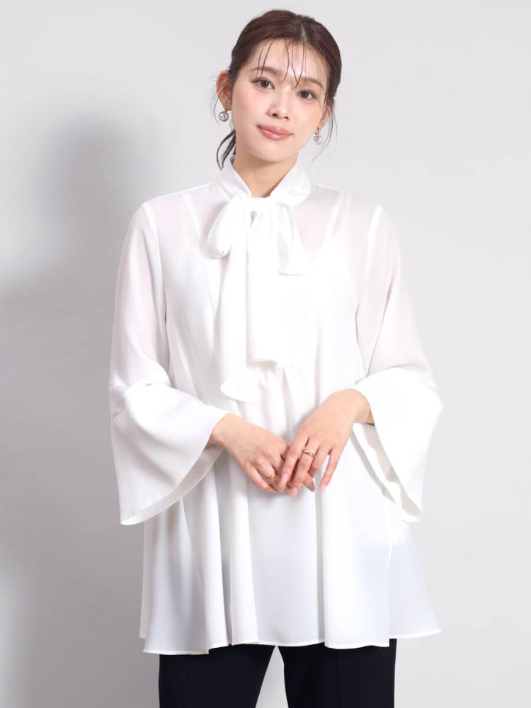 リボンチュニックブラウス - FENNEL - FENNEL｜YAMADAYA STORE