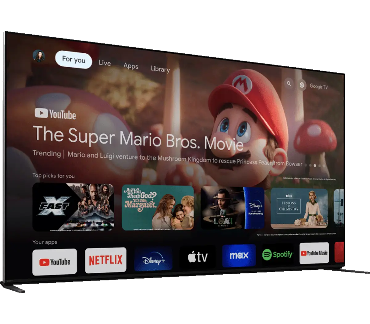 Sony BRAVIA 9 65” class Mini LED QLED 4K HDR Google TV (2024) | K