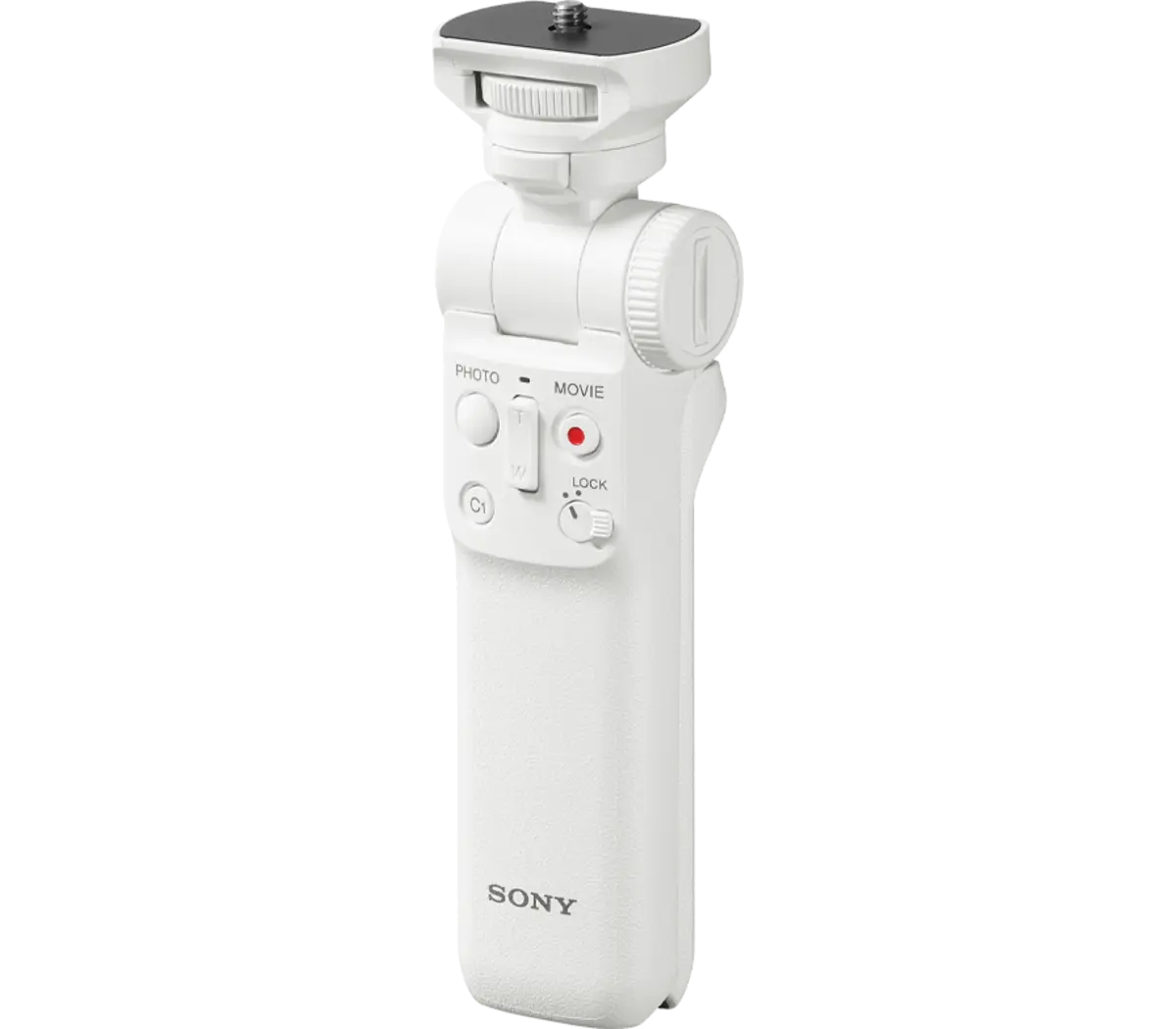 Sony White Wireless Bluetooth Shooting Grip and Tripod | GP-VPT2BT/W