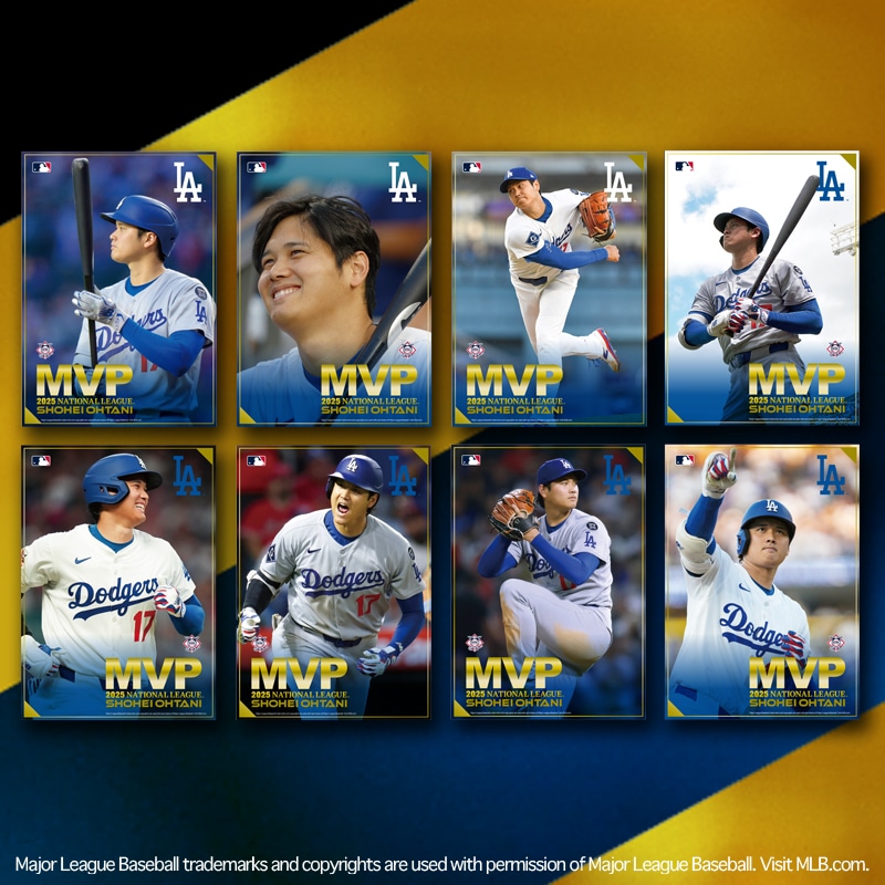 2025 NL MVP大谷翔平プレミアムフレーム切手セット｜郵便局の