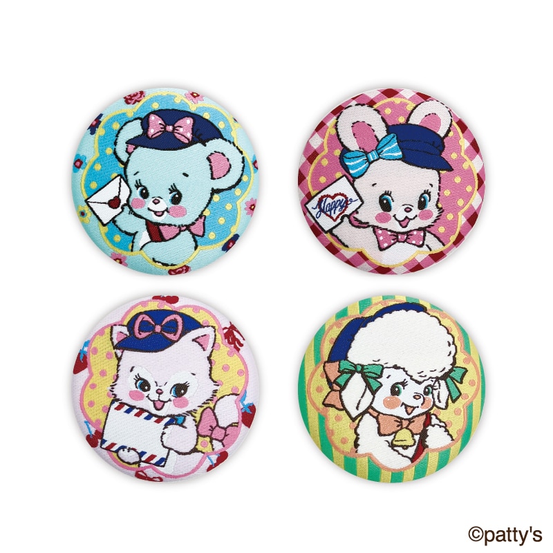 SWIMMER／ジャガード織缶バッジ｜郵便局のネットショップ