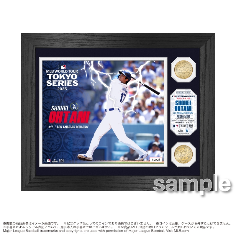 大谷翔平 2024 MVP 獲得記念 コインフォトミント☆ドジャース 50-50