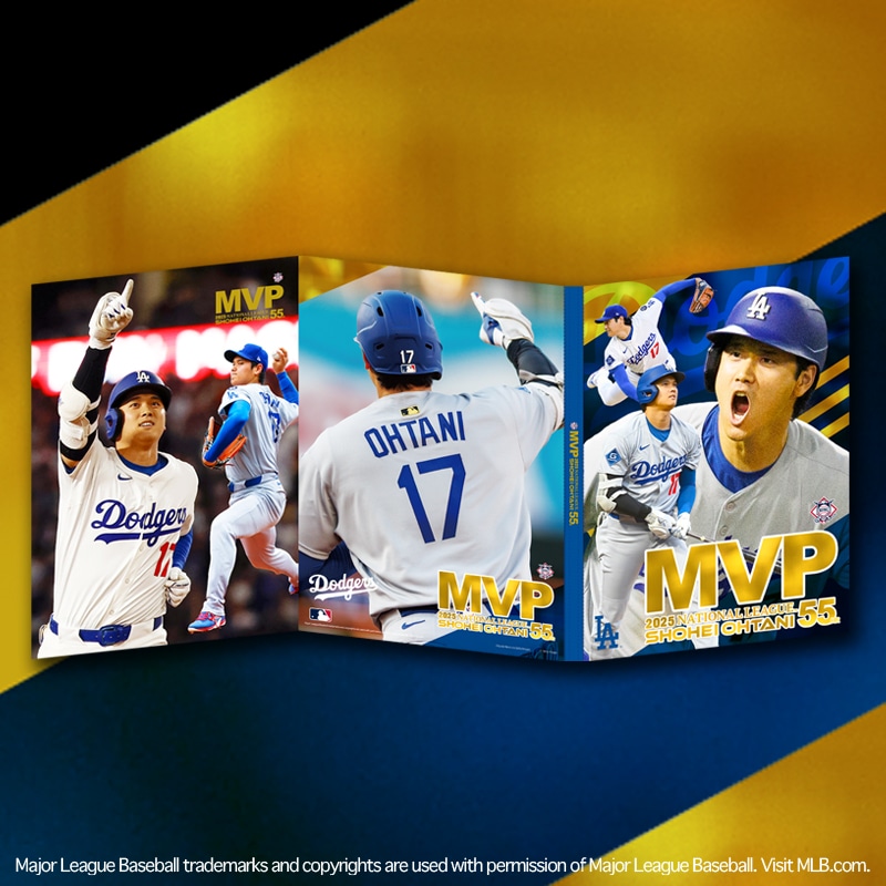 2025 NL MVP大谷翔平プレミアムフレーム切手セット2個｜郵便