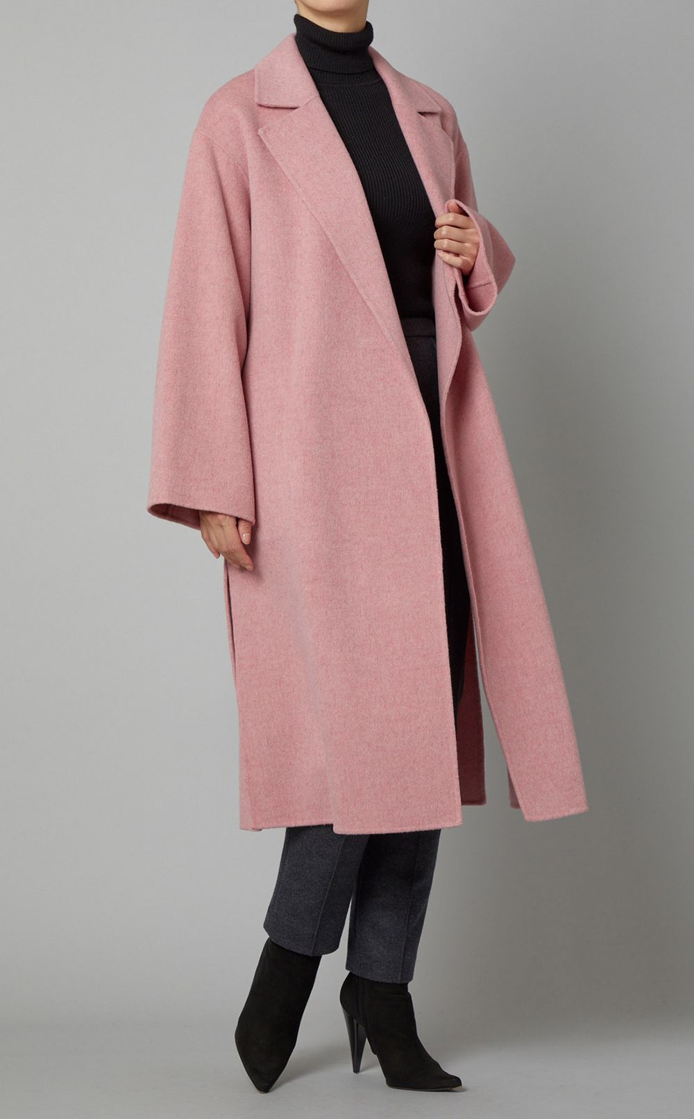 Theory｜ダブルフェイスガウンコート