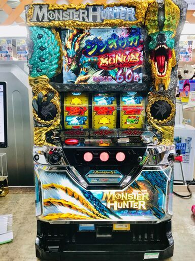 スロット実機 モンスターハンター月下雷鳴 パチスロ 月下雷鳴 実機