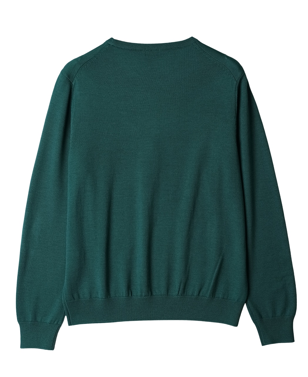 クルーネックセーター（12ゲージ）(46 グリーン系): メンズ