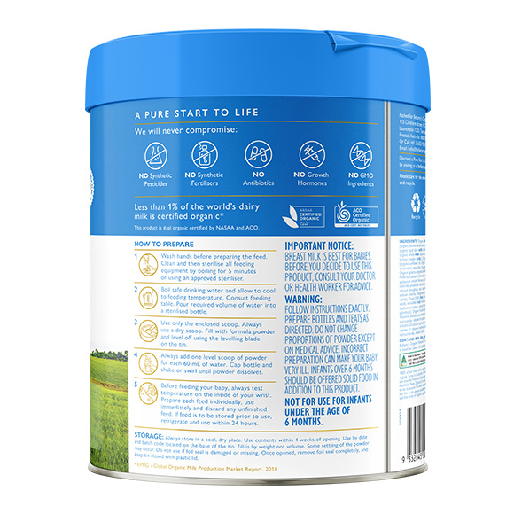 Bellamy's Organic ベラミーズ オーガニック粉ミルク ステップ2 (6～12