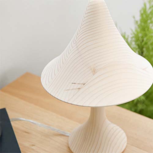 旭川クラフト akarinotane 工房灯のたね シェリー スタンドタイプ 国産