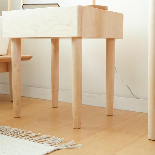 旭川家具 cosine コサイン ドロワーナイトテーブル 国産家具 無垢