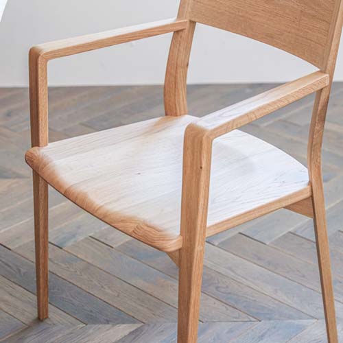 飛騨家具 hida 飛騨産業 風のうた アームチェア 国産家具 無垢