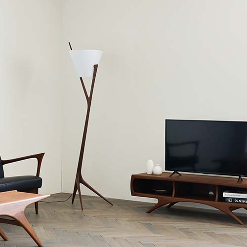 旭川家具 TAKUMI KOHGEI 匠工芸 Creer クレール フロアランプ L 国産