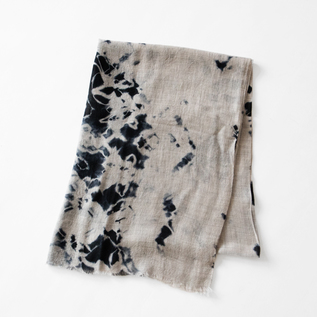 有松絞りベビーウールショール まだら絞り／suzusan（スズサン）｜愛着