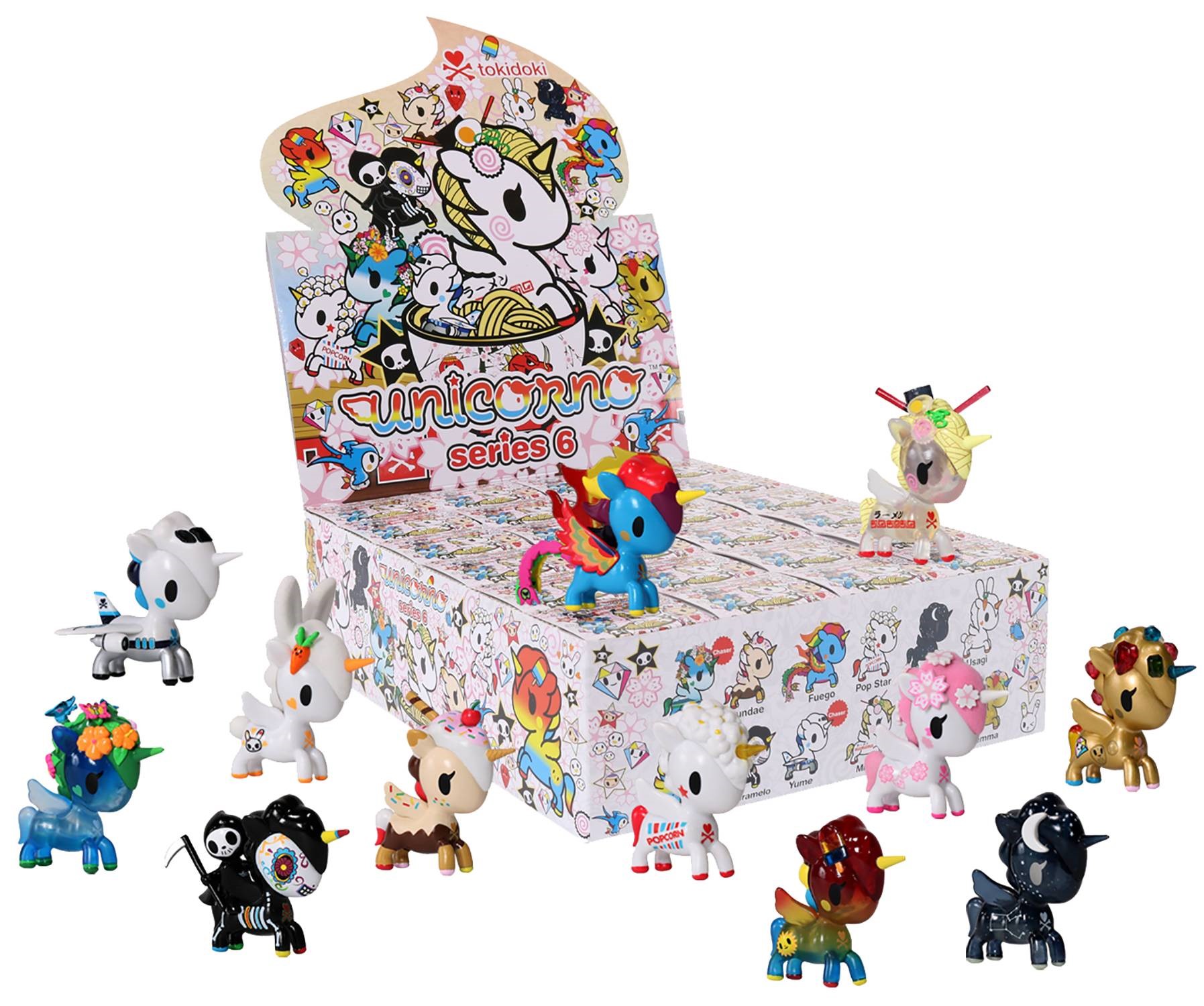 Tokidoki: Unicorno Series 6 Blind Mystery Box Display (24