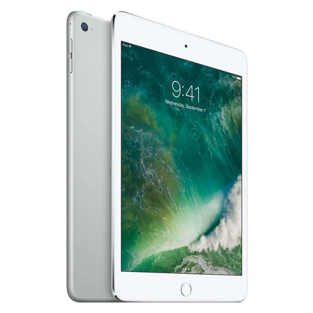 Apple iPad mini 4 128GB Silver Tablet | Mobile | Abenson.com